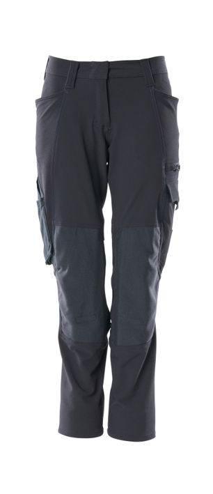 Pantaloni con tasche porta-ginocchiere ACCELERATE blu navy scuro