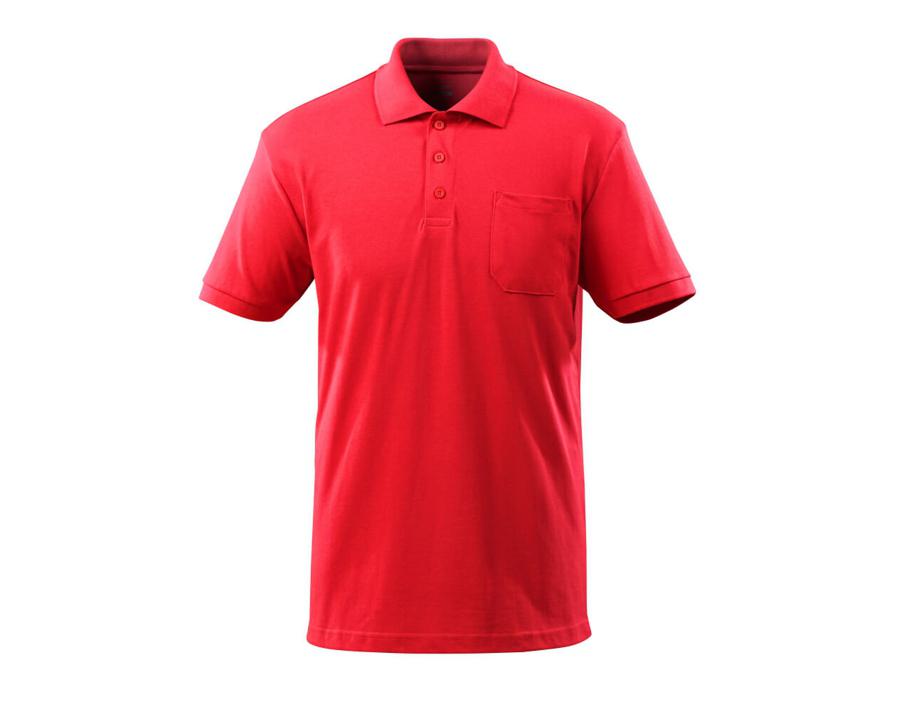 Polo con tasca sul petto CROSSOVER rosso