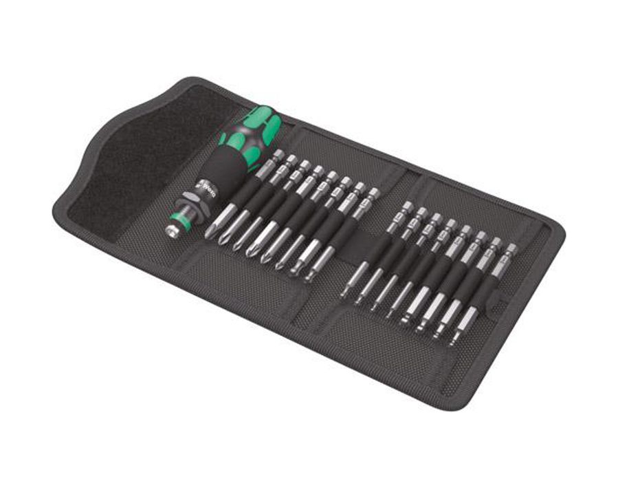 Bit-Sortiment Kraftform Kompakt 60 mit Kugelkopf in Falttasche