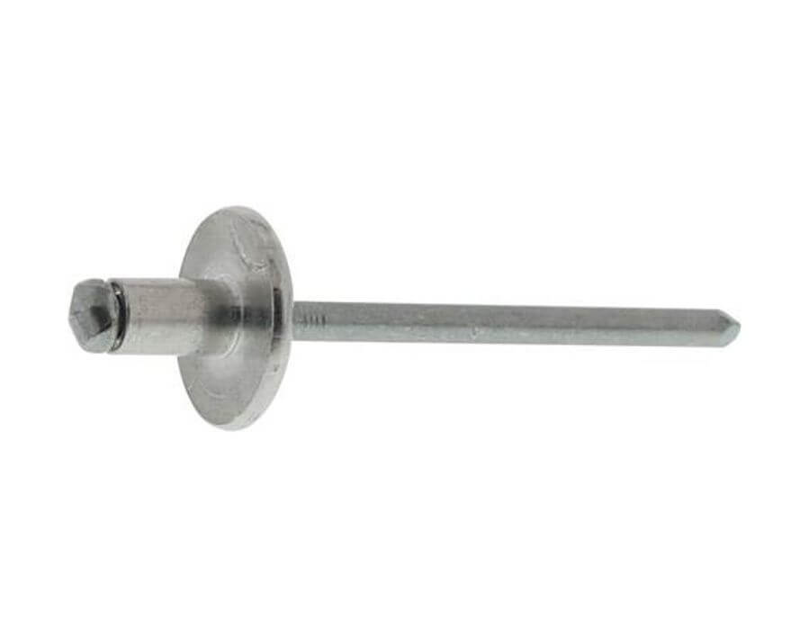 Blindniet Alu/Stahl, Großkopf GK 14