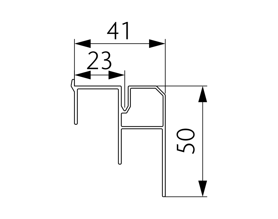 Binario guida doppio opk Ocean 1