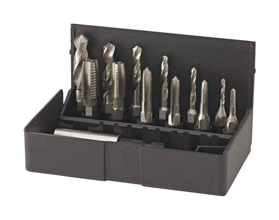 Einschnittgewindebohrer-Bit-Satz 1/4"