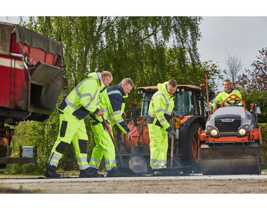 Giacca antifreddo SAFE IMAGE hi-vis giallo/blu navy