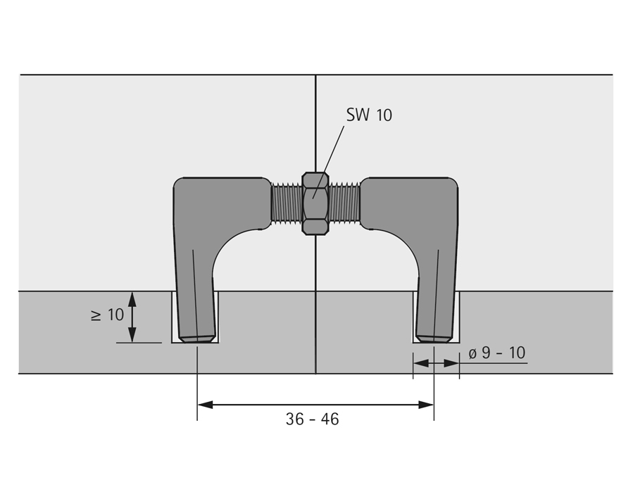 Giunzione VB 16 per cornici