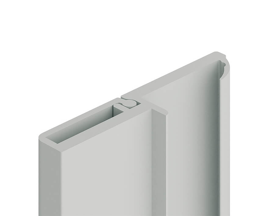 Profilo di battuta per avvitamento nascosto 