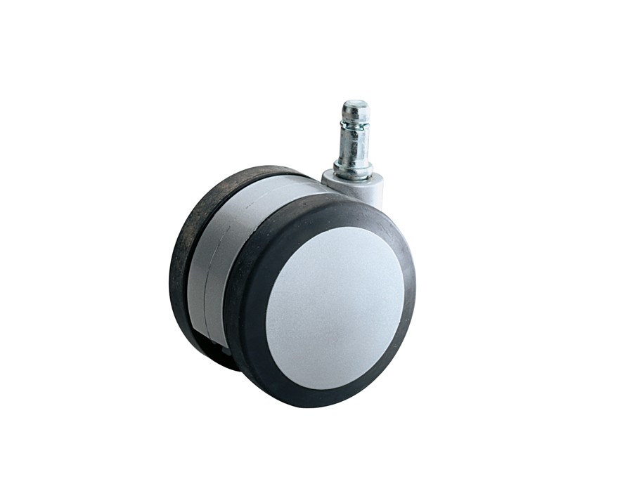 Rotella con perno premontato per paraspigoli senza fermo