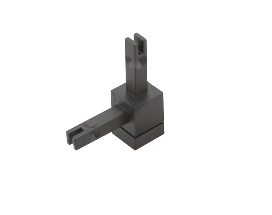 Cadro Giunto a 2 vie con regolazione dell’altezza effetto acciaio inox