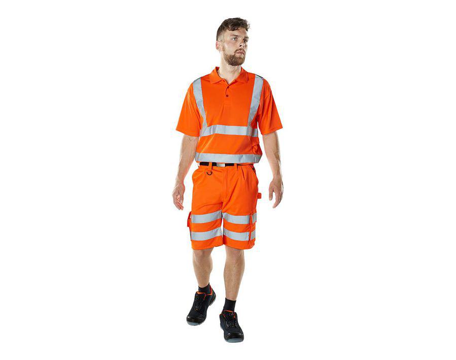 Pantalone corto SAFE CLASSIC hi-vis arancio