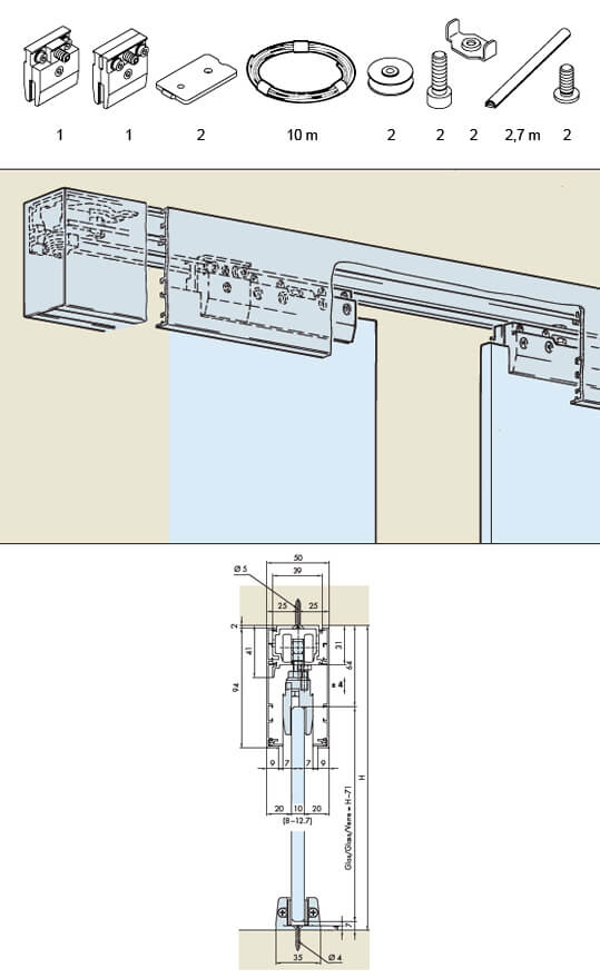 Synchro per Hawa Porta 100 G