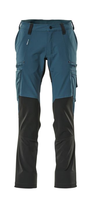 Pantaloni funzionali ADVANCED petrolio scuro/nero
