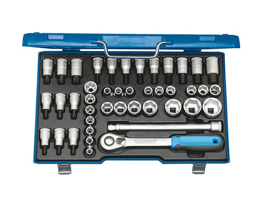 Sechskant-Steckschlüssel-Garnitur 1/2"