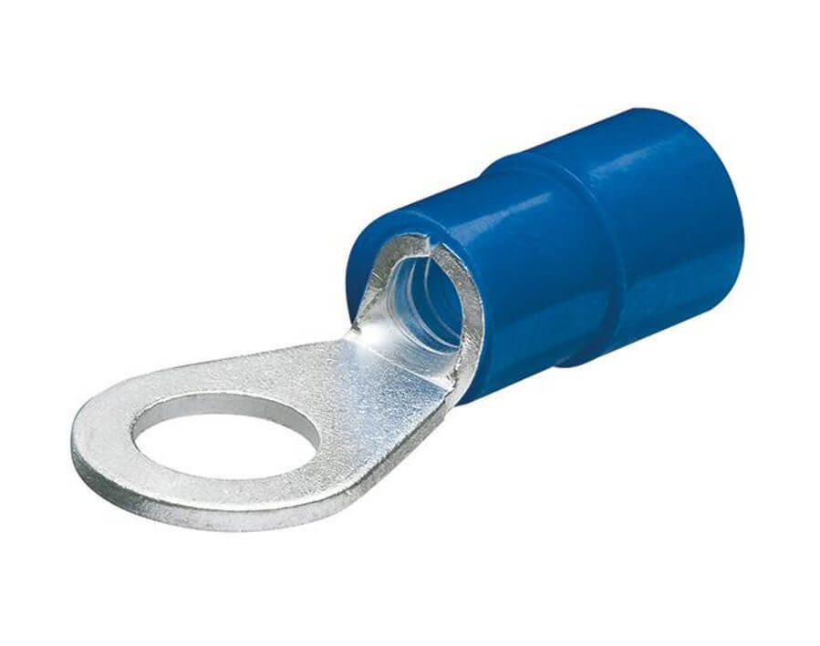 Ringkabelschuh, isoliert, DIN 46237