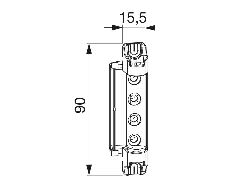 Supporto forbice DT160 