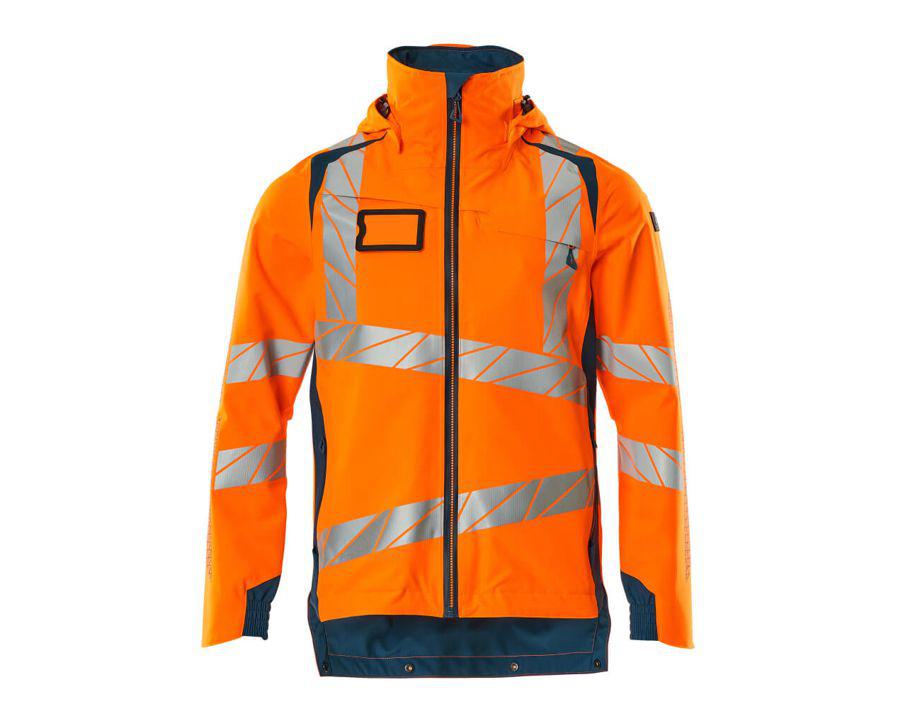 Giacca antivento ACCELERATE SAFE hi-vis arancio/petrolio scuro