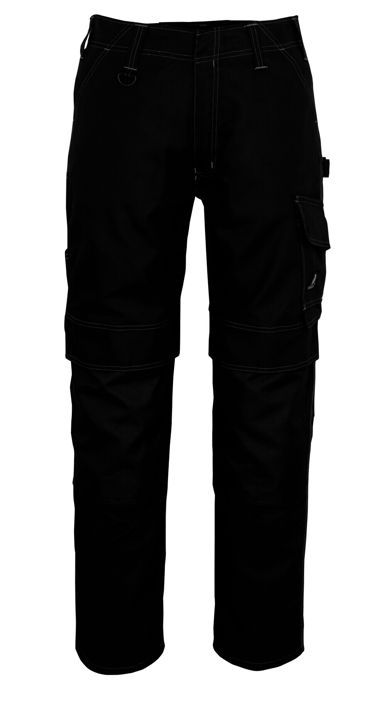 Pantaloni con tasche porta-ginocchiere INDUSTRY nero