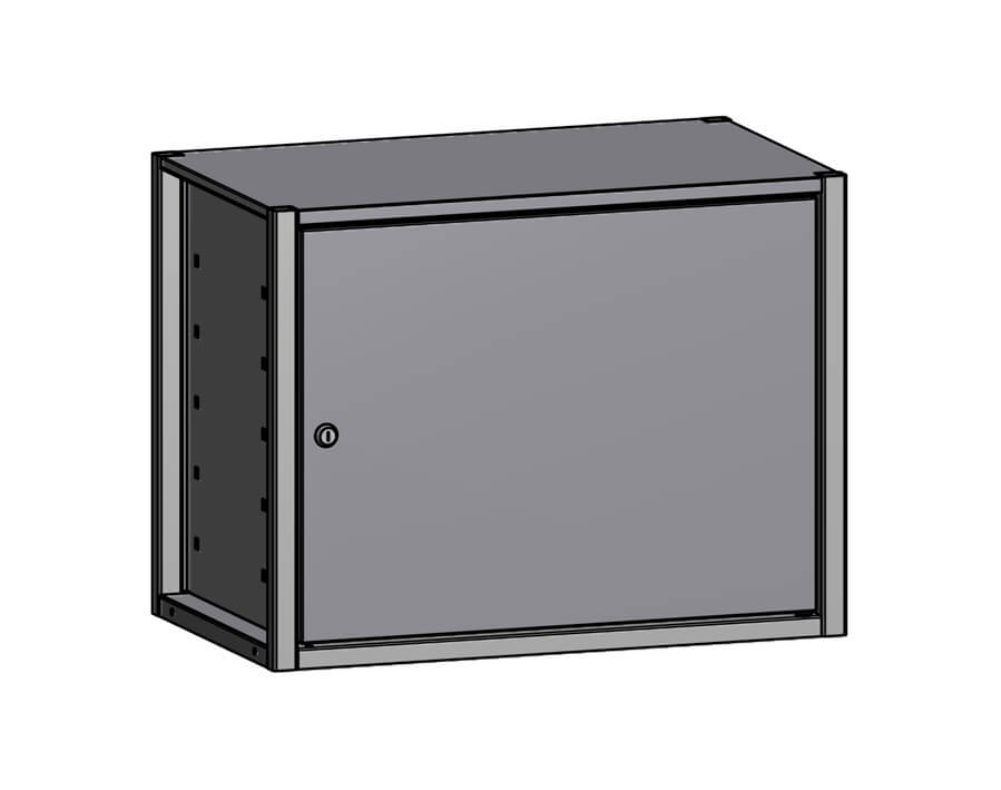 Modulo armadio intermedio, con serratura