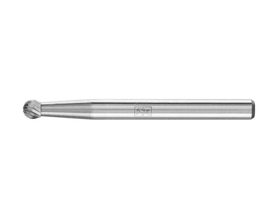 Hartmetall-Kleinfrässtift (Rotorfräser) DIN 8033 – Schaft-Ø 3 mm, Kugelform KUD, Zahnung 5