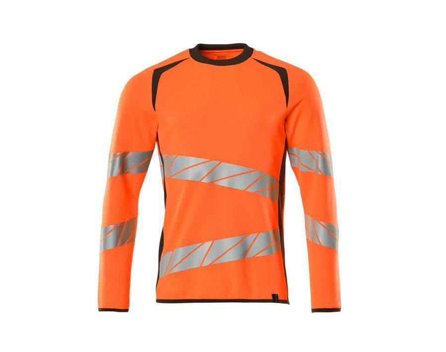 Felpa ACCELERATE SAFE hi-vis arancio/antracite scuro