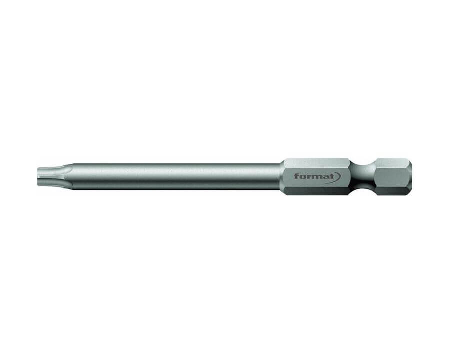 Bit für Innen-TORX®-Schrauben 1/4" DIN 3126 E 6,3, 89 mm lang, ohne Bohrung