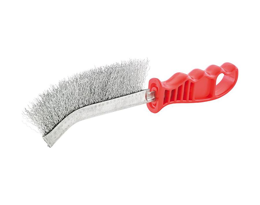 Universal-Handstielbürste, Stahldraht, gewellt