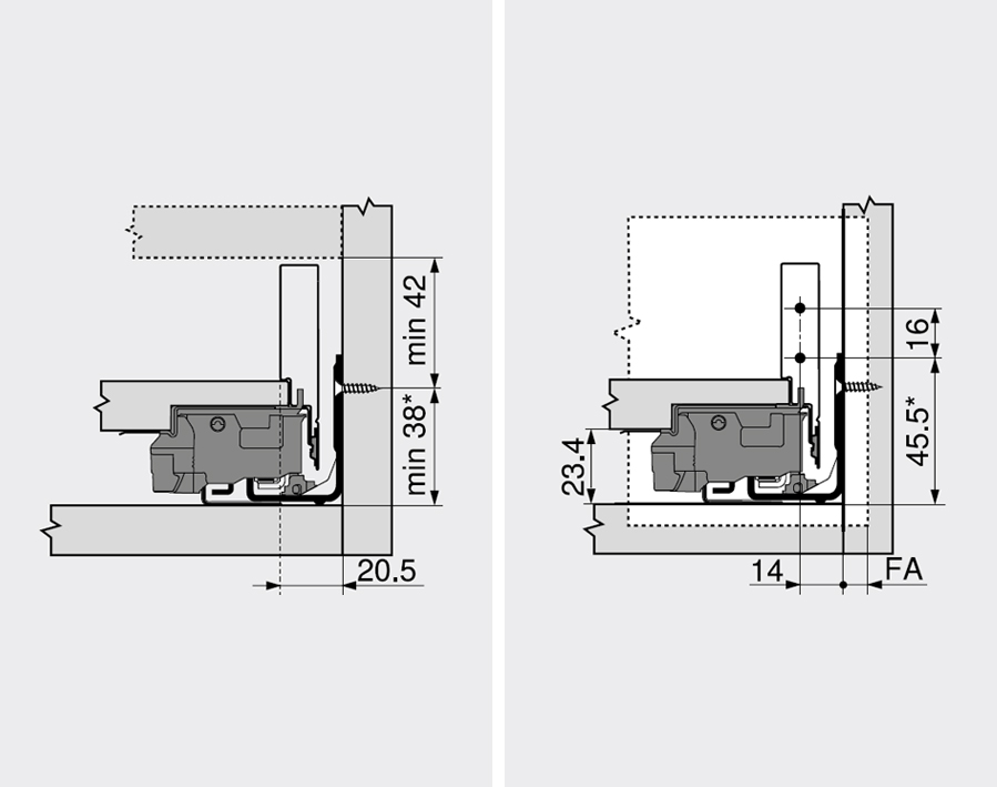Legrabox - altezza N - nero carbonio opaco 