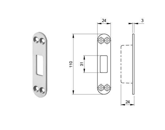 Contropiastra B 1137 Contropiastra B 1137