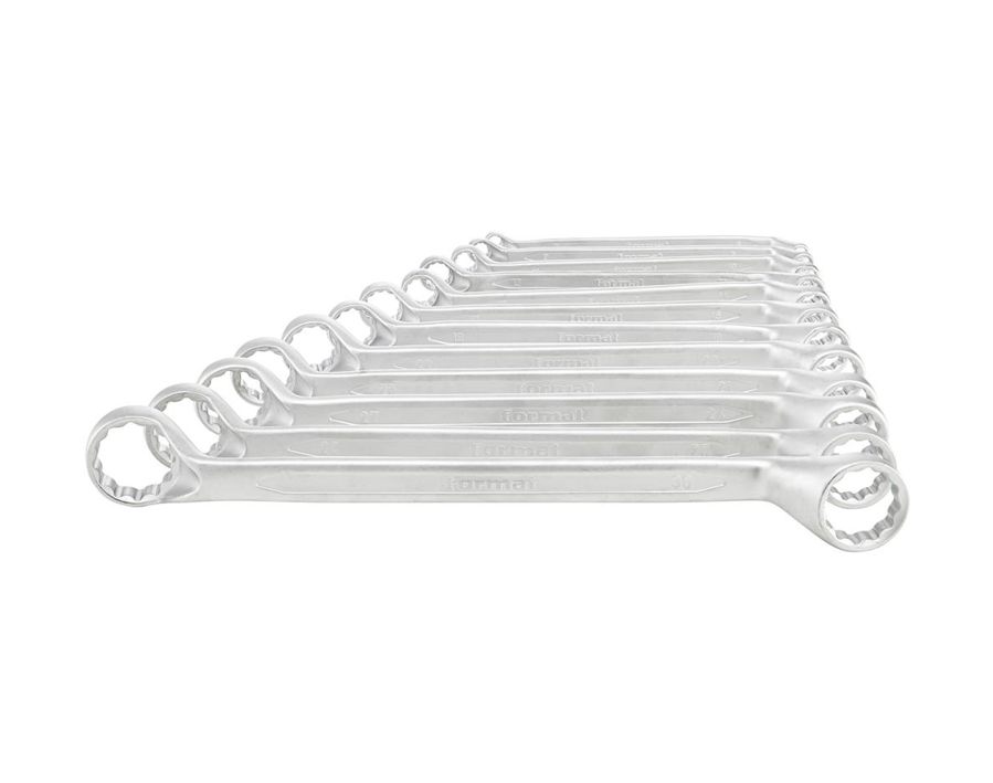 Doppelringschlüssel-Satz, gekröpft