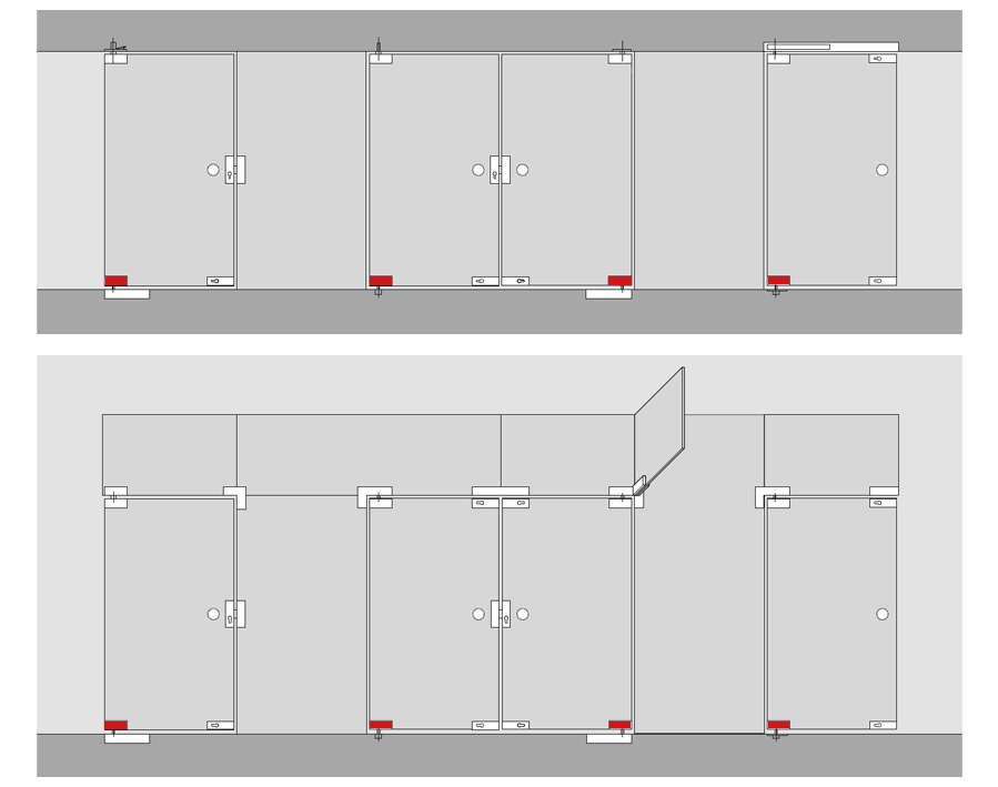 Cerniera (angolare) inferiore PT 10 Universal