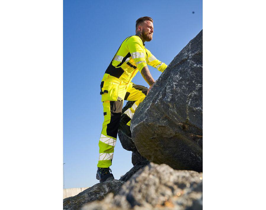 Completo combi ACCELERATE SAFE hi-vis giallo/nero