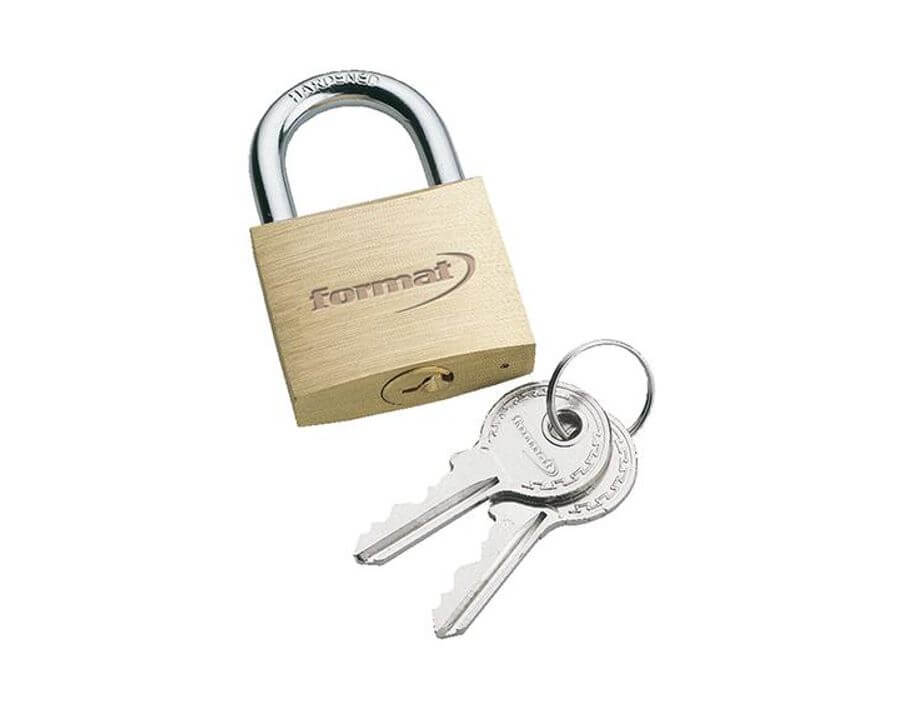 Messing-Vorhangschloss