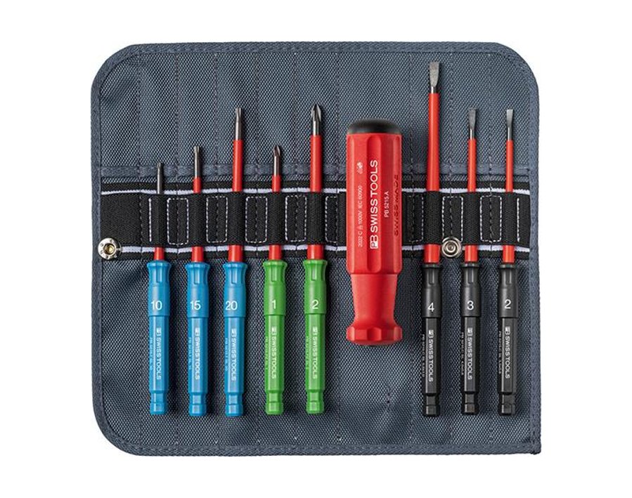 VDE-Wechselklingen-Garnitur, 9-teilig