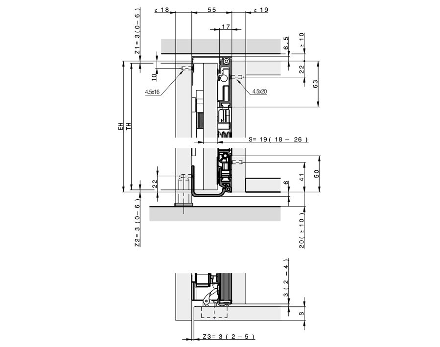 Hawa Concepta III 35 Push, sinistra