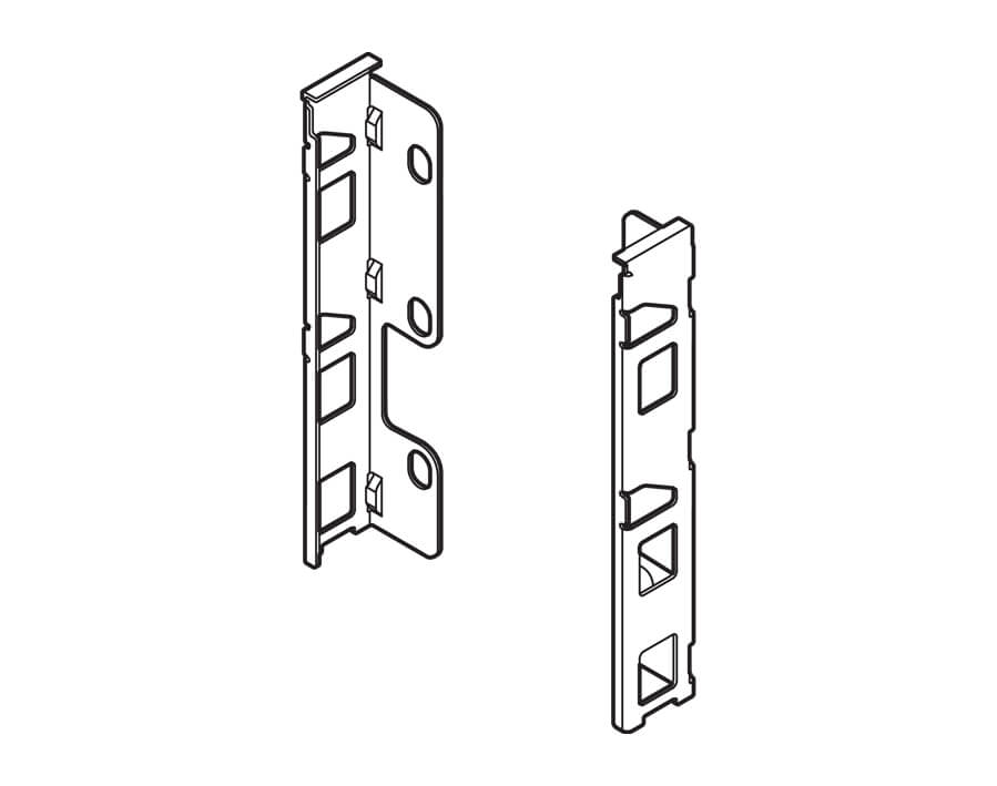 Supporto schienale sinistra/destra altezza K LEGRABOX pure