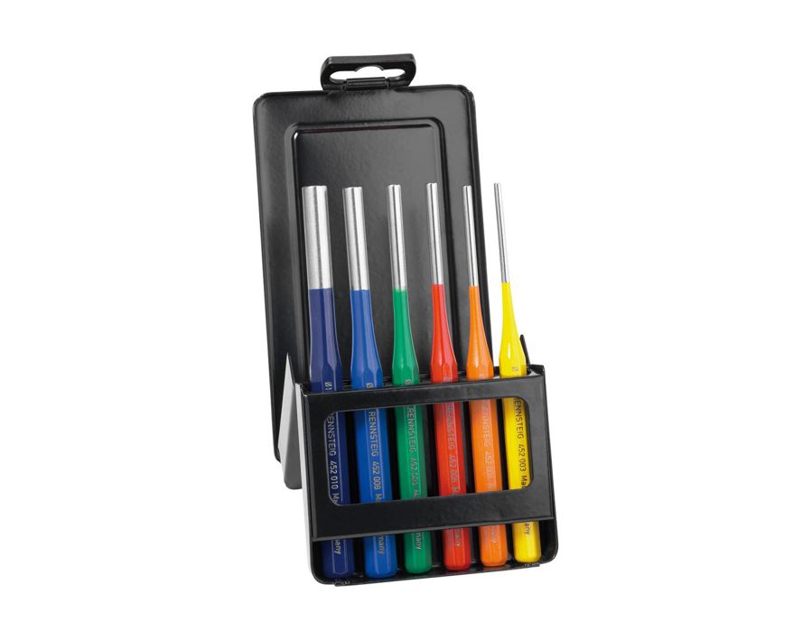 CACCIASPINE PUNZONI BULINI PER MECCANICI 2/3/4/5/6/8mm MUNDIAL