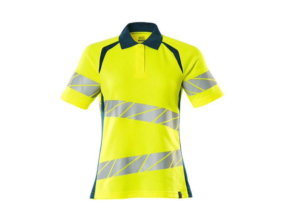 Polo ACCELERATE SAFE hi-vis giallo/petrolio scuro