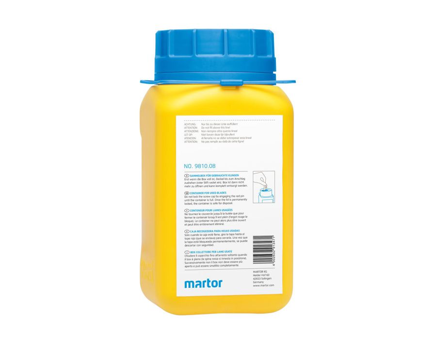 Gebrauchtklingenbehälter