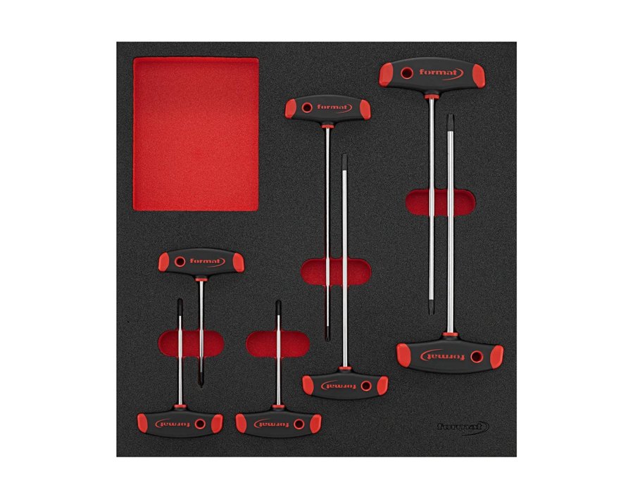 Werkzeugmodul Schraubendreher TORX®, 7-teilig, Modul 2/3