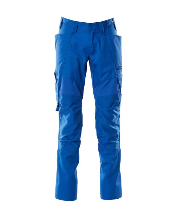 Pantaloni con tasche porta-ginocchiere ACCELERATE azzurro