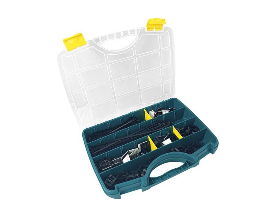 Klebesockel- und Kabelbinder-Sortiment