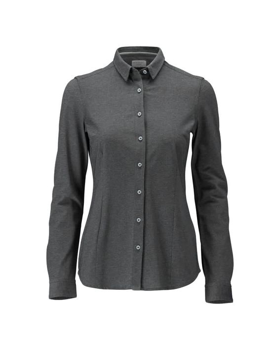 Camicia FRONTLINE antracite scuro/grigio chiaro melange