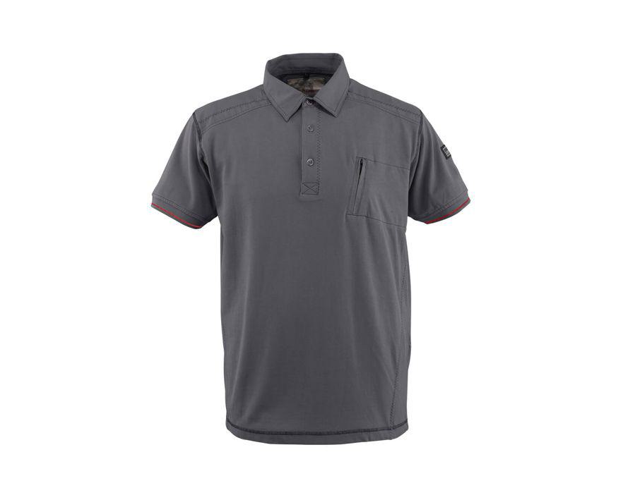 Polo con tasca sul petto FRONTLINE antracite chiaro