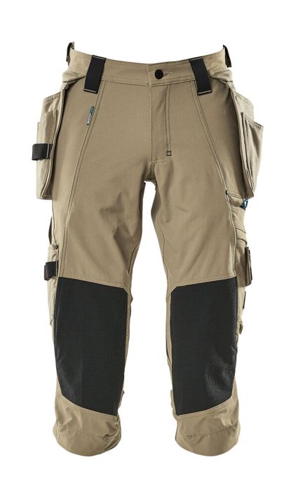 ¾ Pantaloni con tasche esterne ADVANCED kaki chiaro