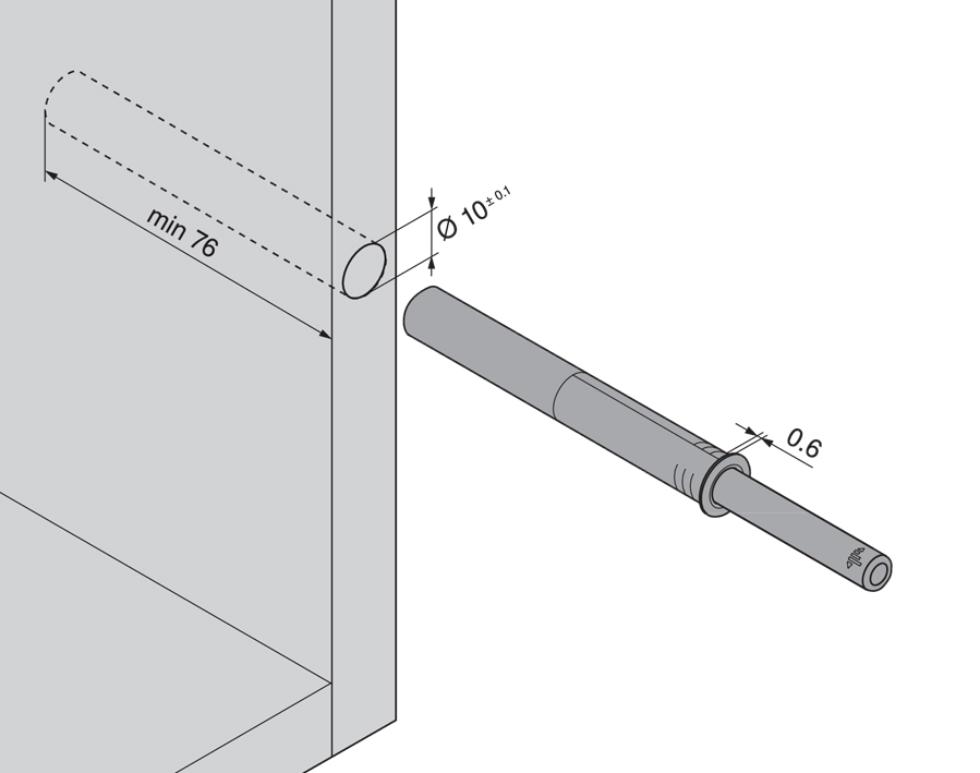 TIP-ON 956A - versione lunga con magnete 