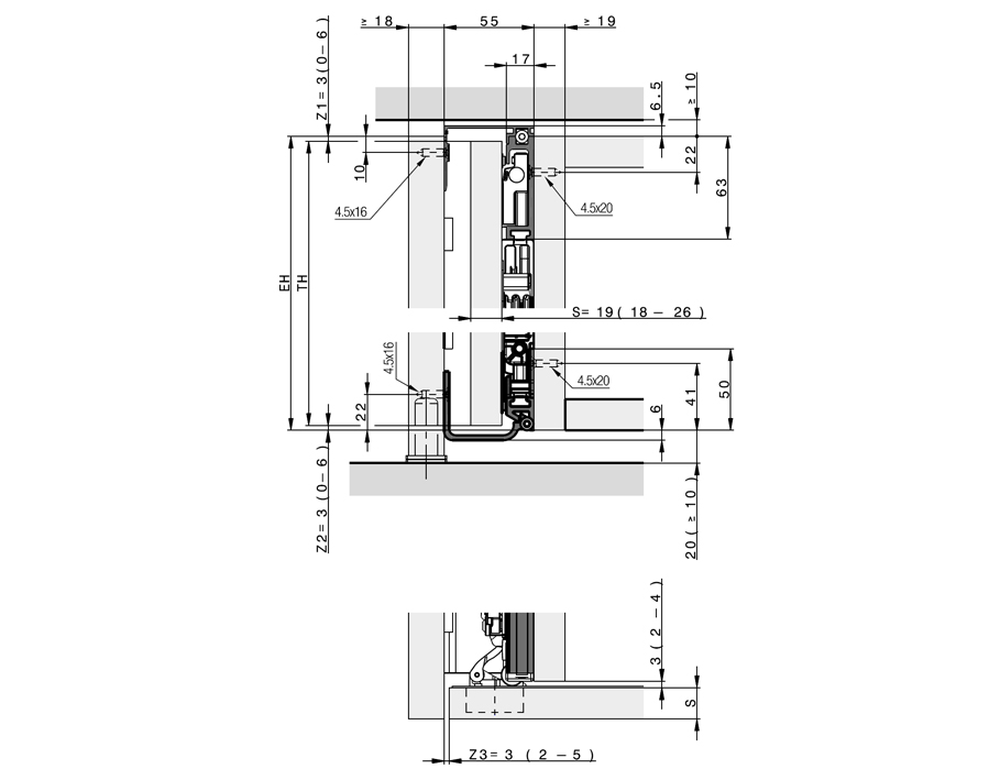 Hawa Concepta III 35 Pull, sinistra
