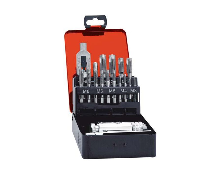 Einschnittgewindebohrer-Satz M3–M12