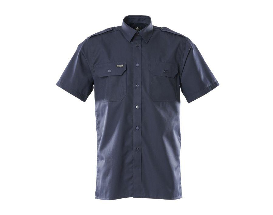 Camicia, a maniche corte CROSSOVER blu navy