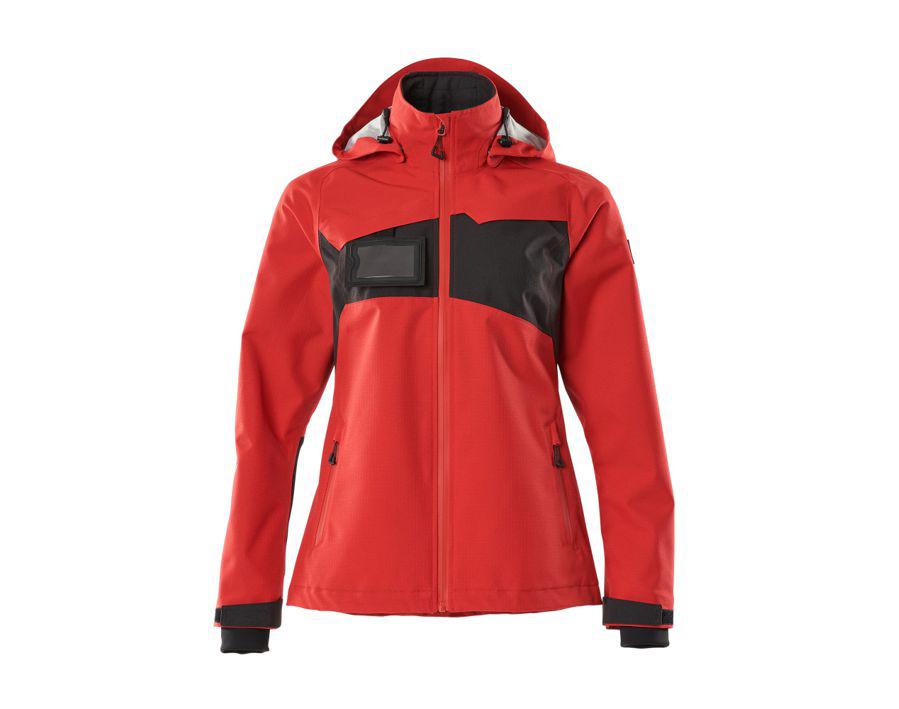 Giacca antivento ACCELERATE rosso/nero