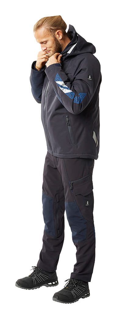 Pantaloni con tasche esterne ACCELERATE nero