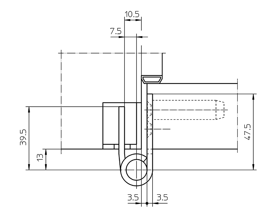 Cerniera VARIANT VX 7729/120