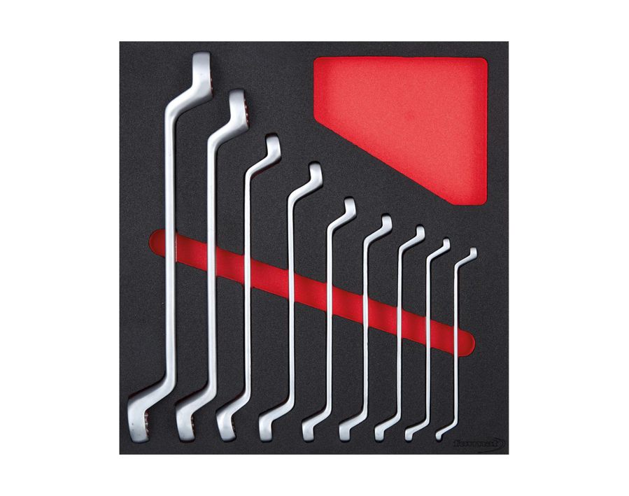 Werkzeugmodul Doppelringschlüssel, 9-teilig, Modul 2/3